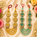 Gopal Kundan Necklace Set(Pack of 2)