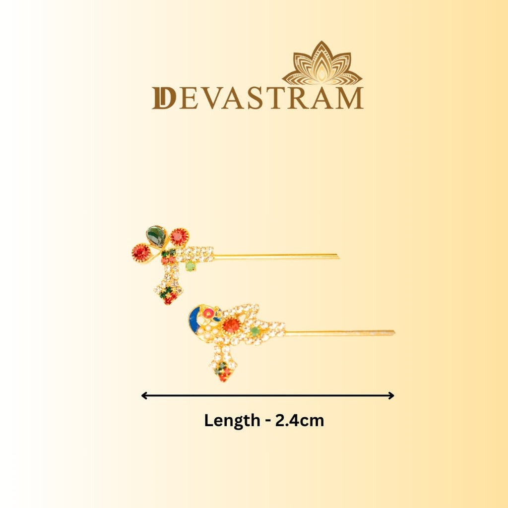 Harit Shyam Laddu Gopal Bansuri (Pack of 2)