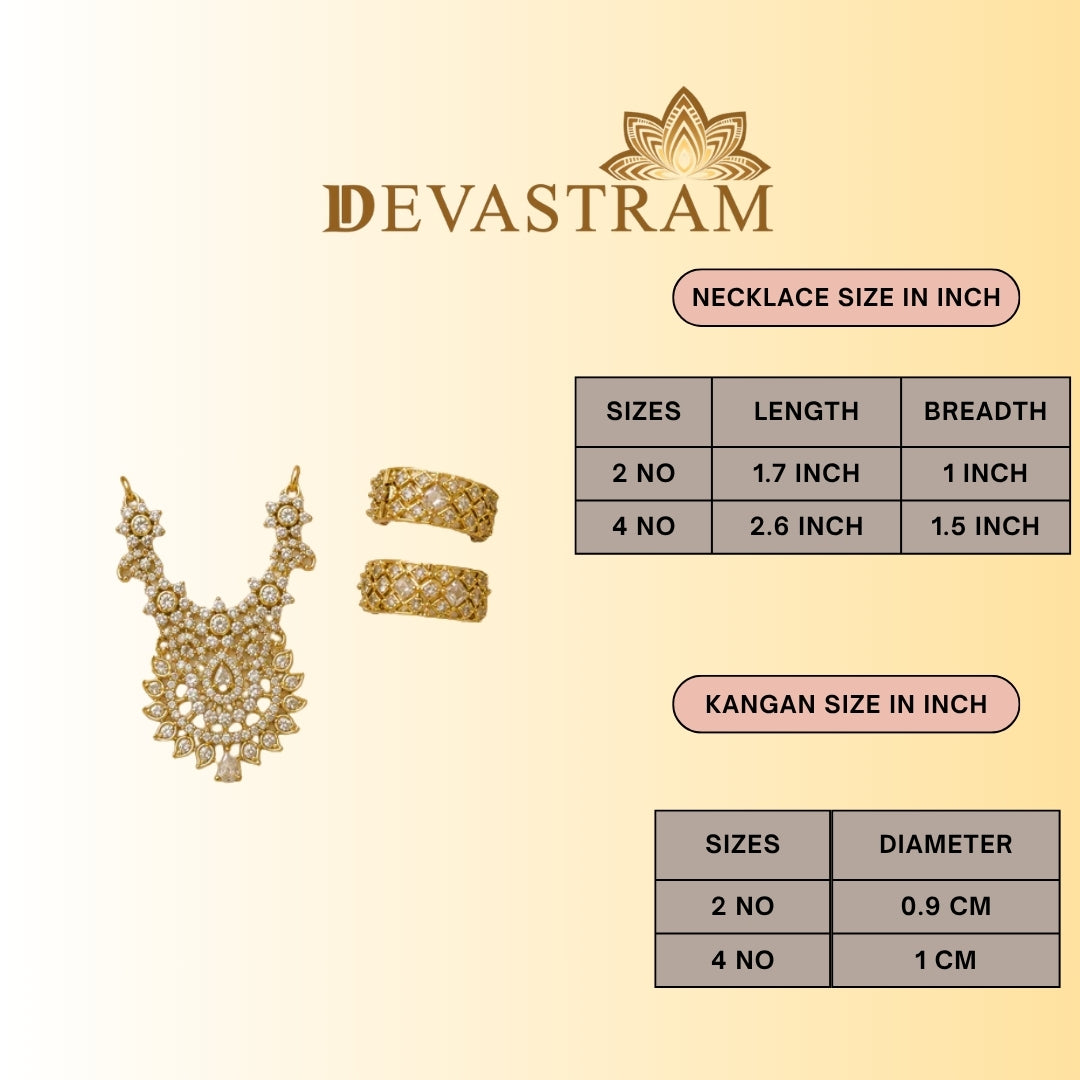 Shwet Rani Shringar Set