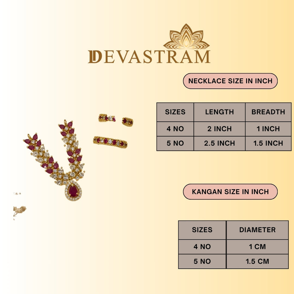 Rubyratna Rani Shringar Set