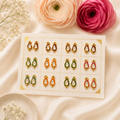 Kamal Pushp Earrings(Pack of 12)