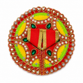 Royal Red Heavy Designer Poshak for Laddu Gopal Ji