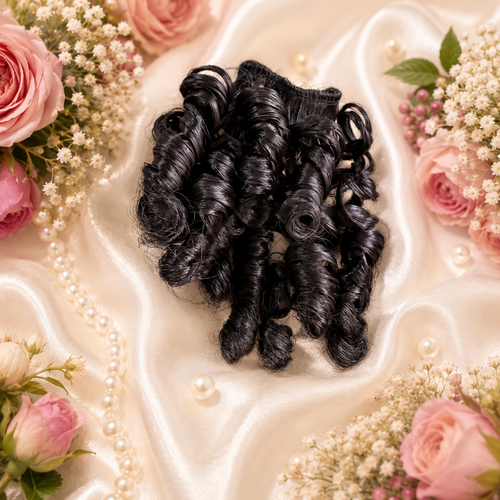 Curly Hairs for Laddu Gopal ji, Radha Rani