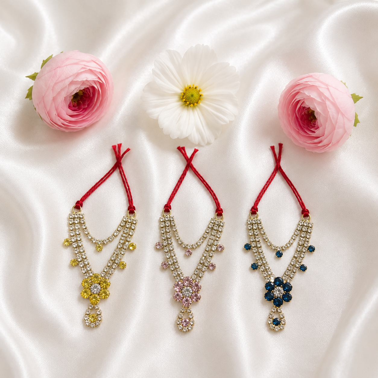 Pushp Shyam Necklace Set(Pack of 3)