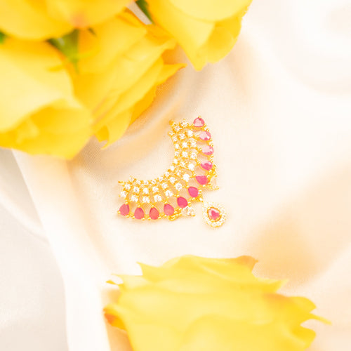 Gulabi Shringar Necklace