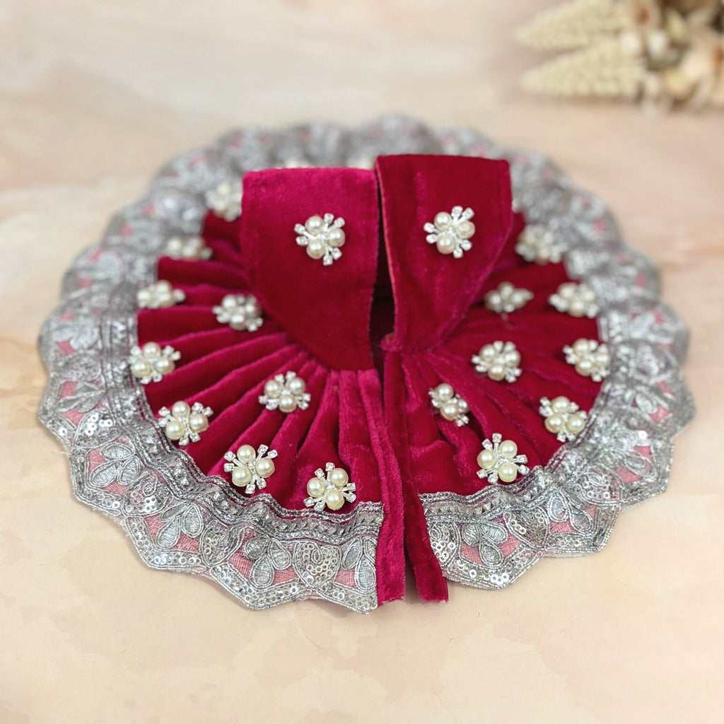 Divyaraga Velvet Laddu Gopal Dress Combo – Set of 4