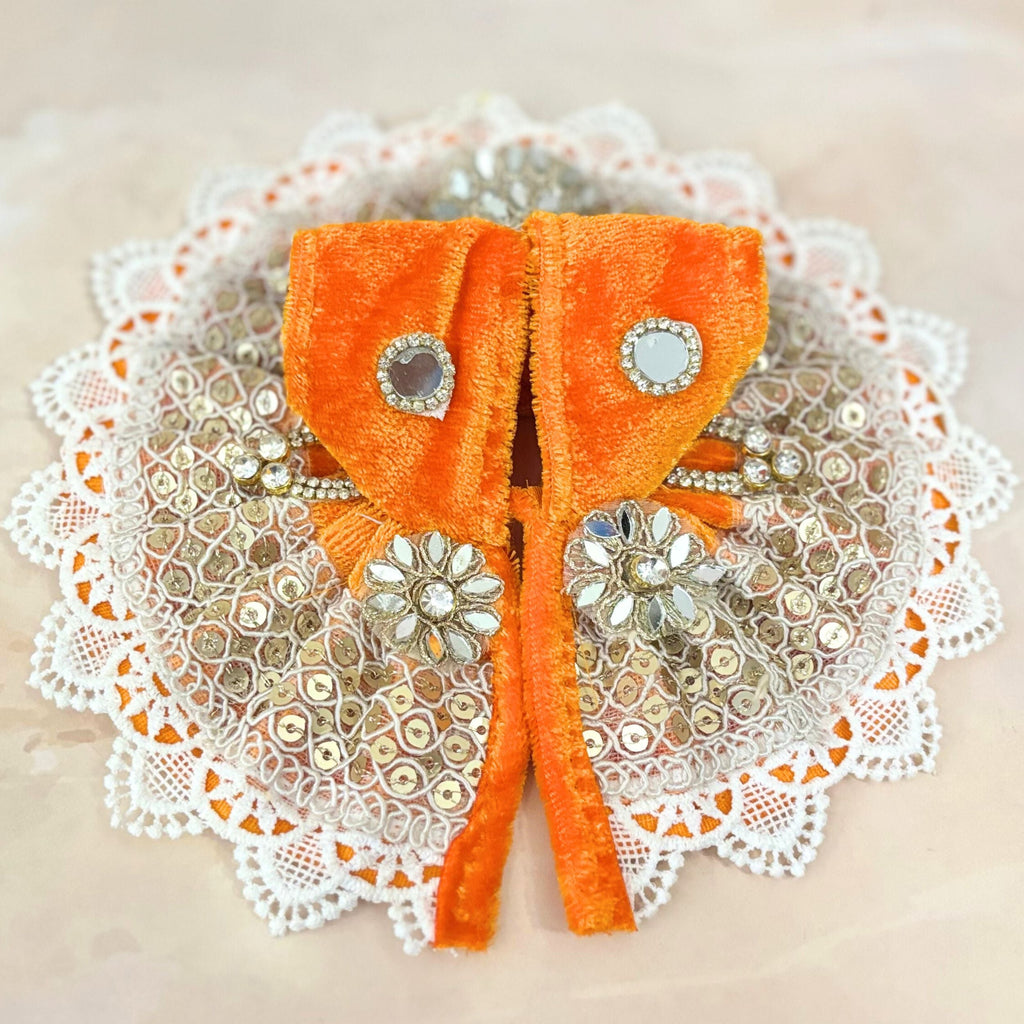 Kanakpriya Velvet Laddu Gopal Dress Combo – Set of 4