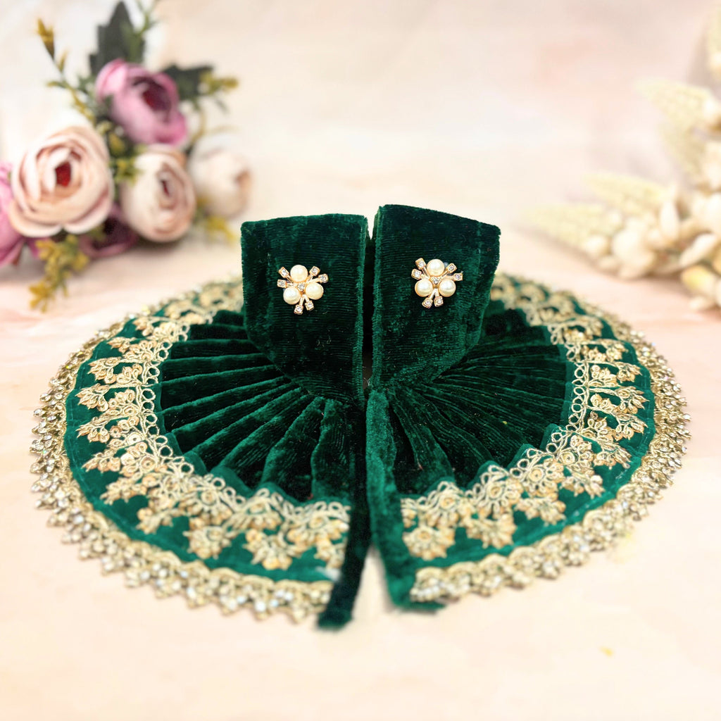 Maniratna Velvet Laddu Gopal Dress Combo – Set of 4