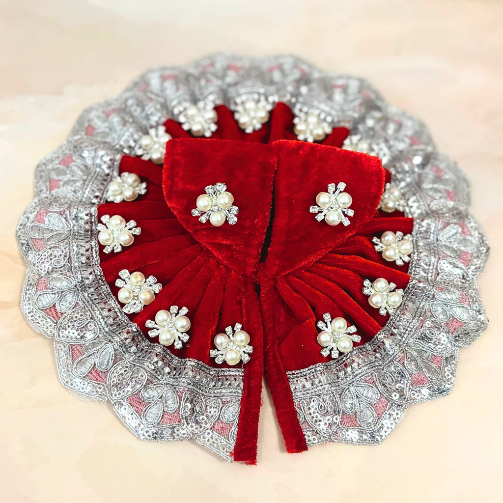 Maniratna Velvet Laddu Gopal Dress Combo – Set of 4
