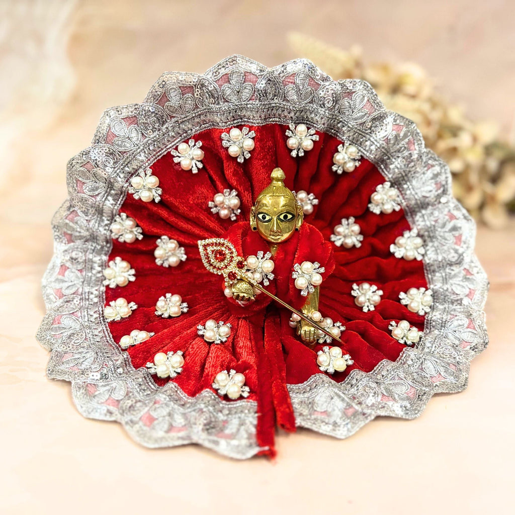 Maniratna Velvet Laddu Gopal Dress Combo – Set of 4