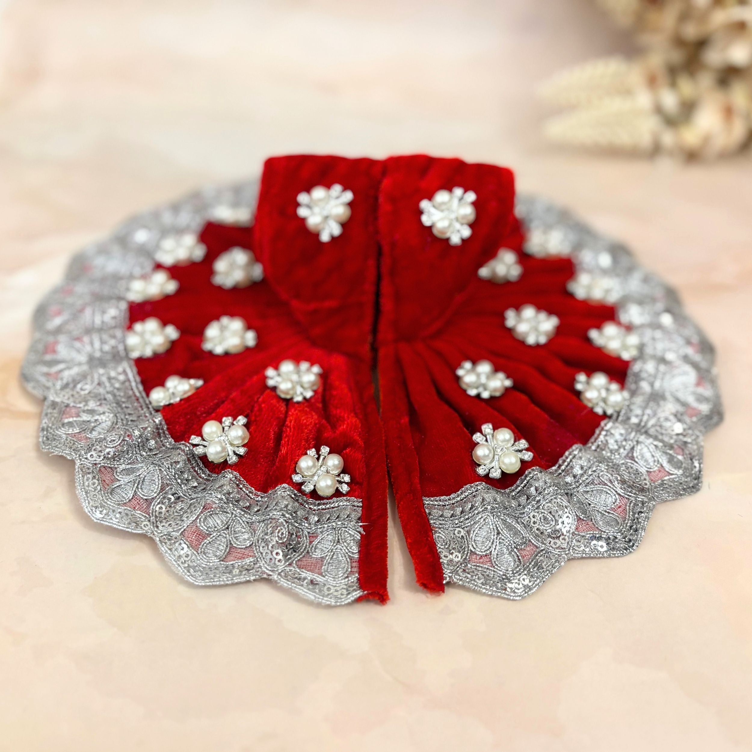 Maniratna Velvet Laddu Gopal Dress Combo – Set of 4