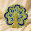 Green Laddu Gopal Poshak | Krishna Ji Designer Dress