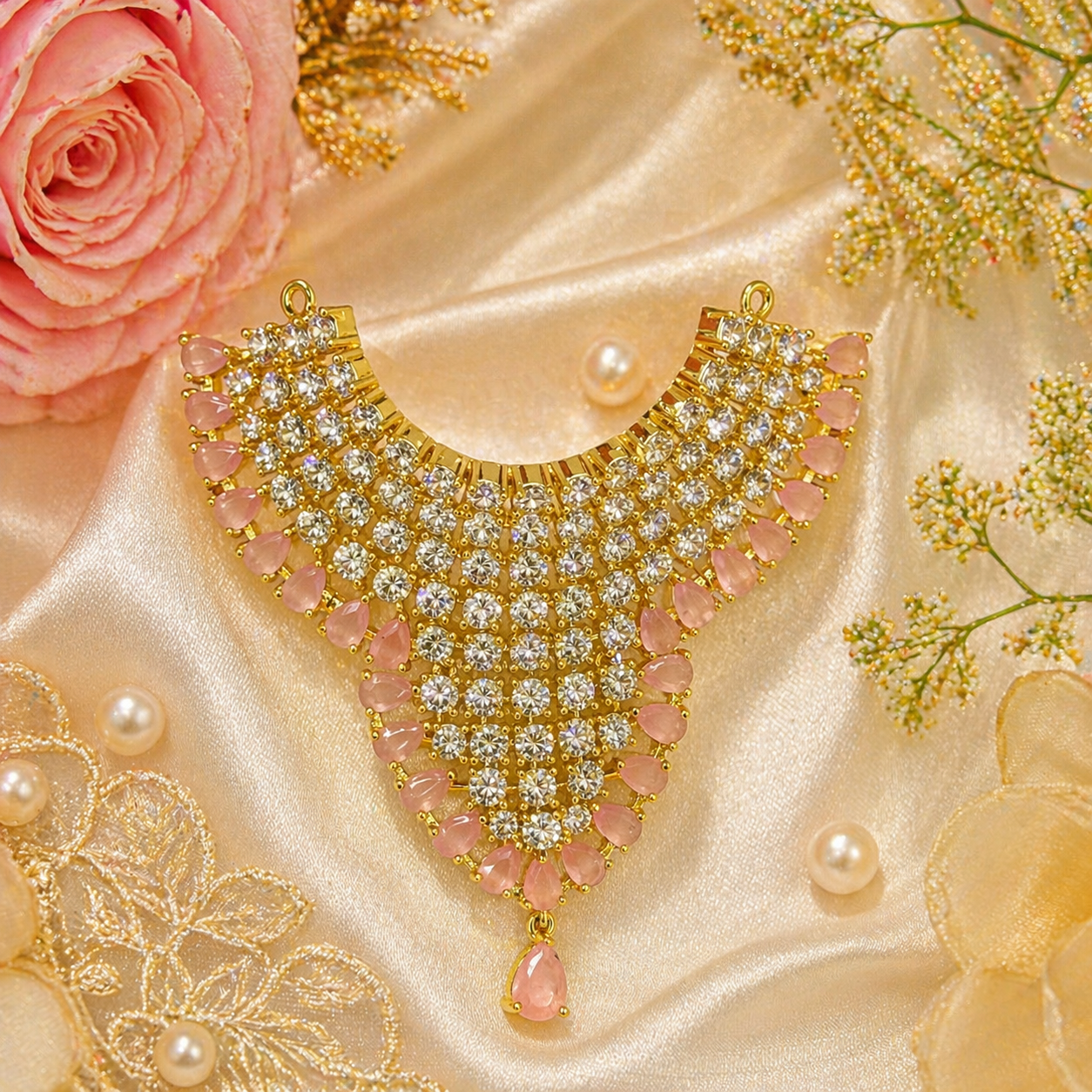 Divya Gulabi Necklace