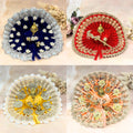 Vaidehi Velvet Laddu Gopal Dress Combo – Set of 4