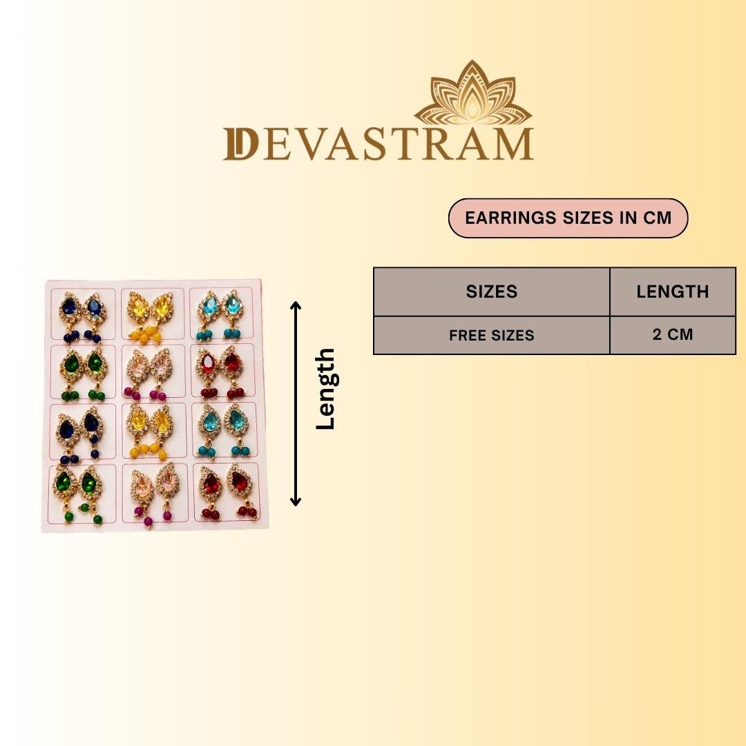 Govind Ratna Earrings(Pack of 12)