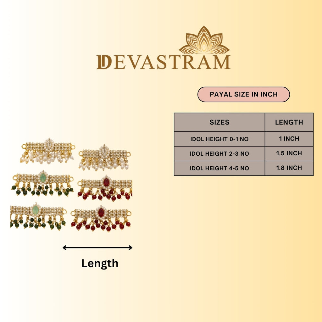 Vindhyawasini Payal (Pack of 3)