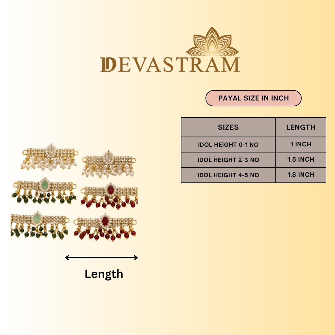 Vindhyawasini Payal (Pack of 3)
