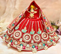 Luxe - Durga Maa Trishakti Mata Rani Lehenga, choli & duppatta- 3 piece set