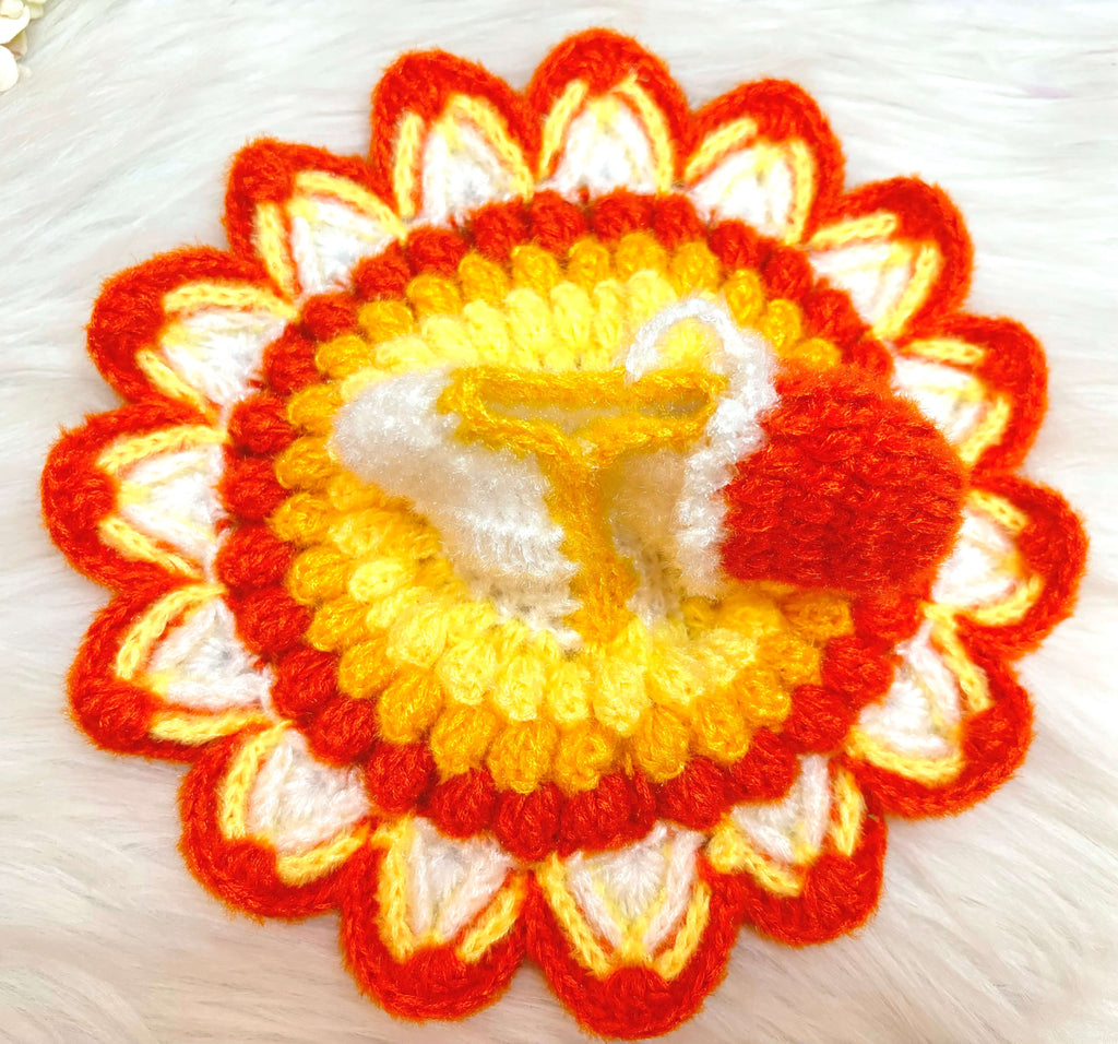 Sunflower Woollen Laddu Gopal Dress