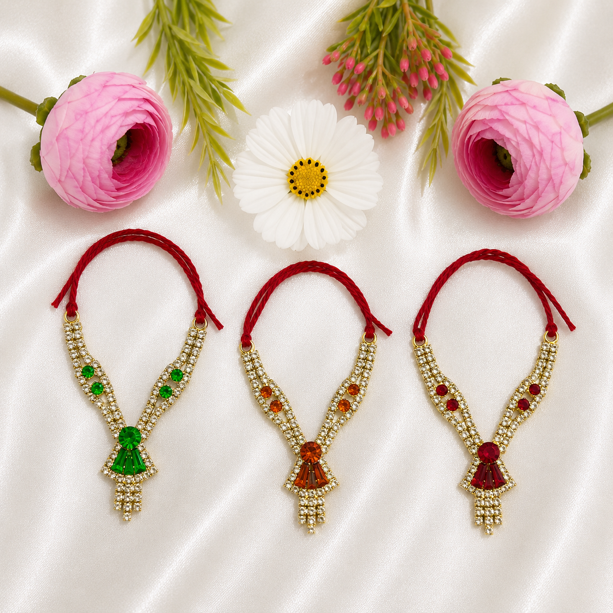 Madhavv Kanthii Necklace Set(Pack of 3)