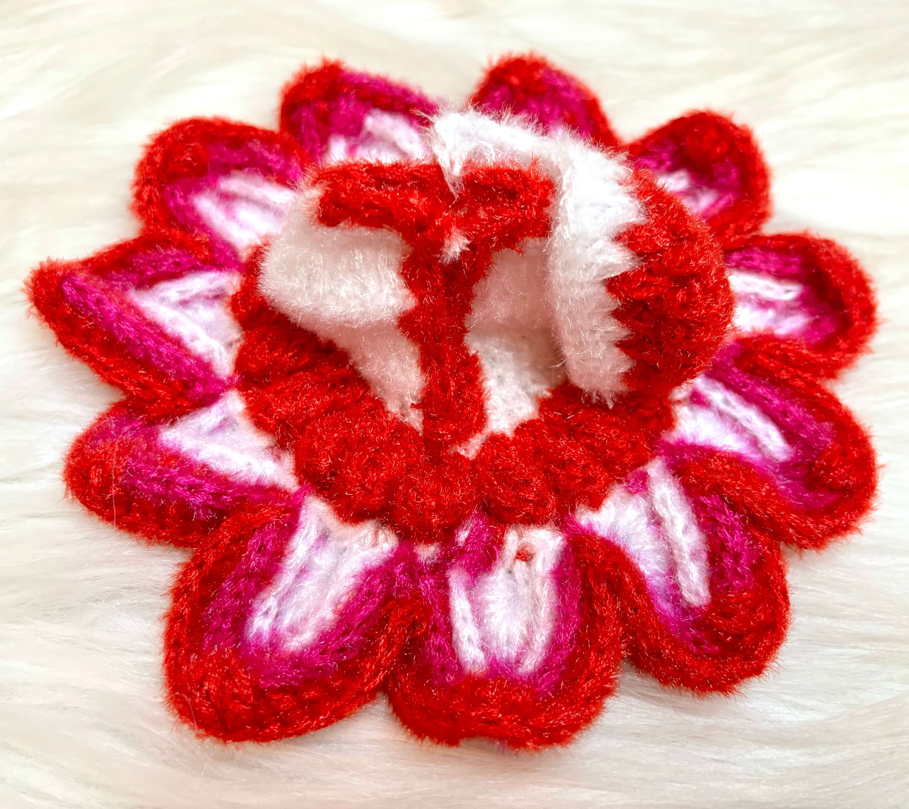 Pink Woollen Laddu Gopal Dress