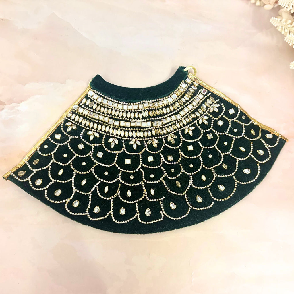 Vaidarbhi Velvet Mata Rani Dress