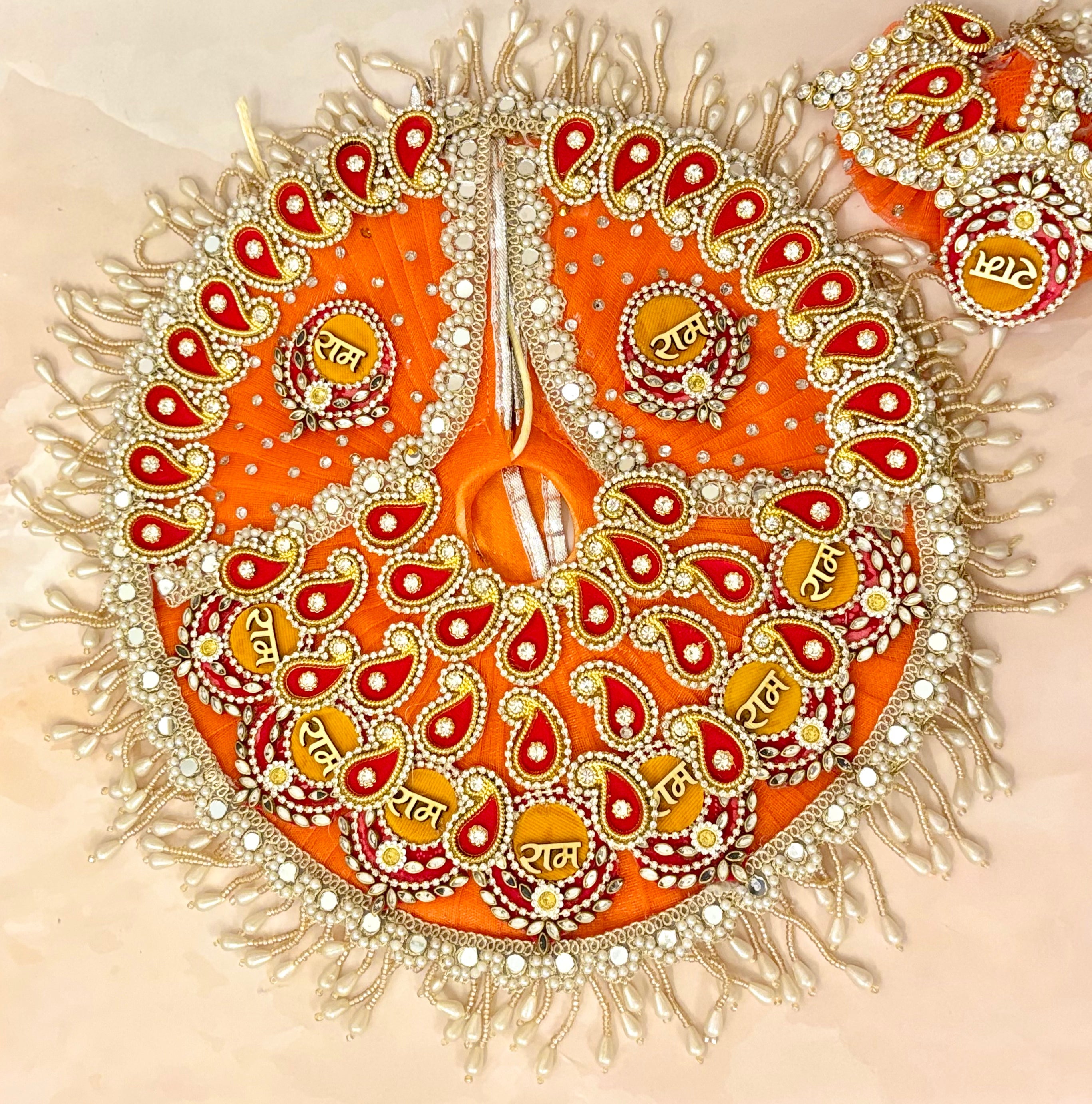 Kesari Roop Laddu Gopal Dress