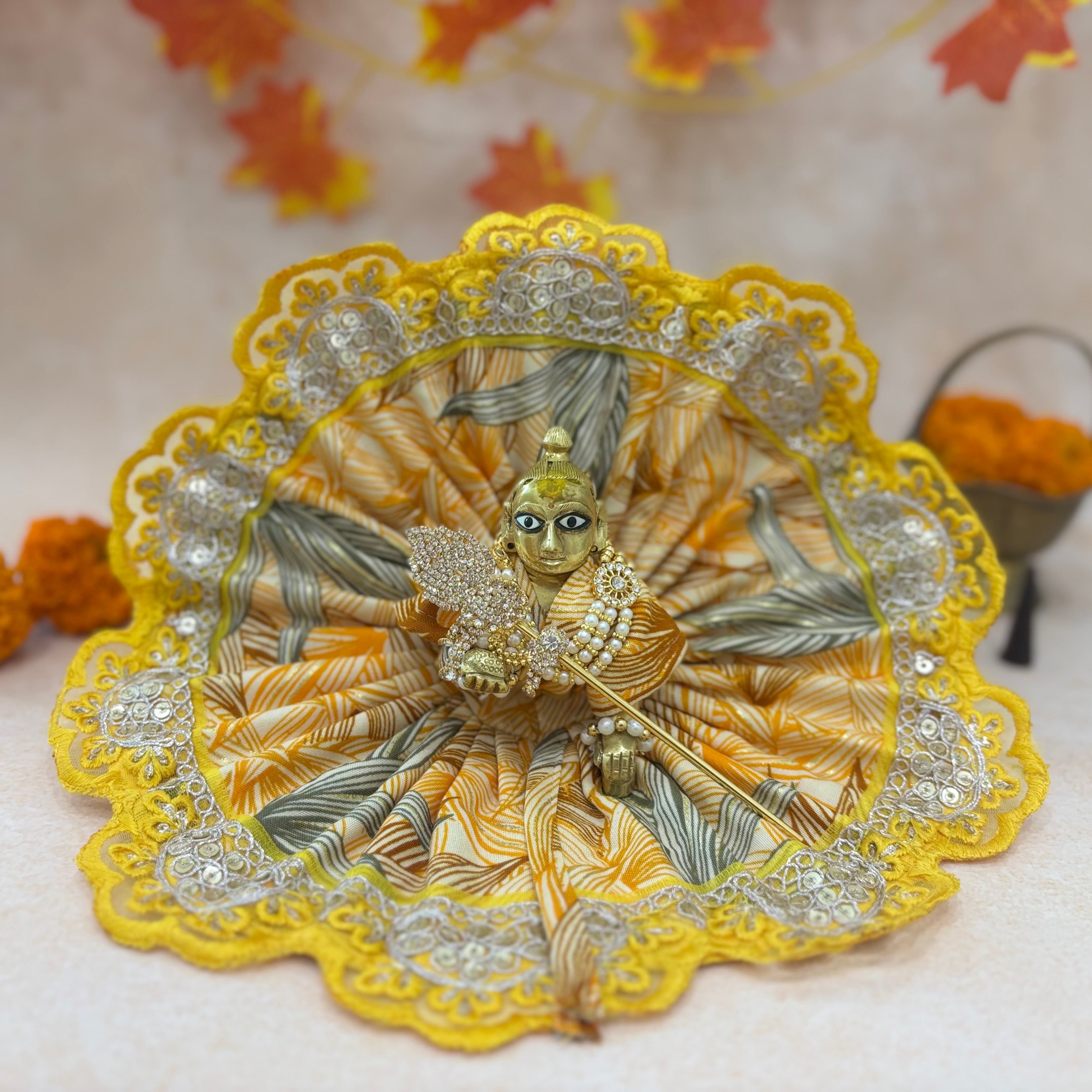 Hari Vanam Laddu Gopal Dress (Pack of 2)