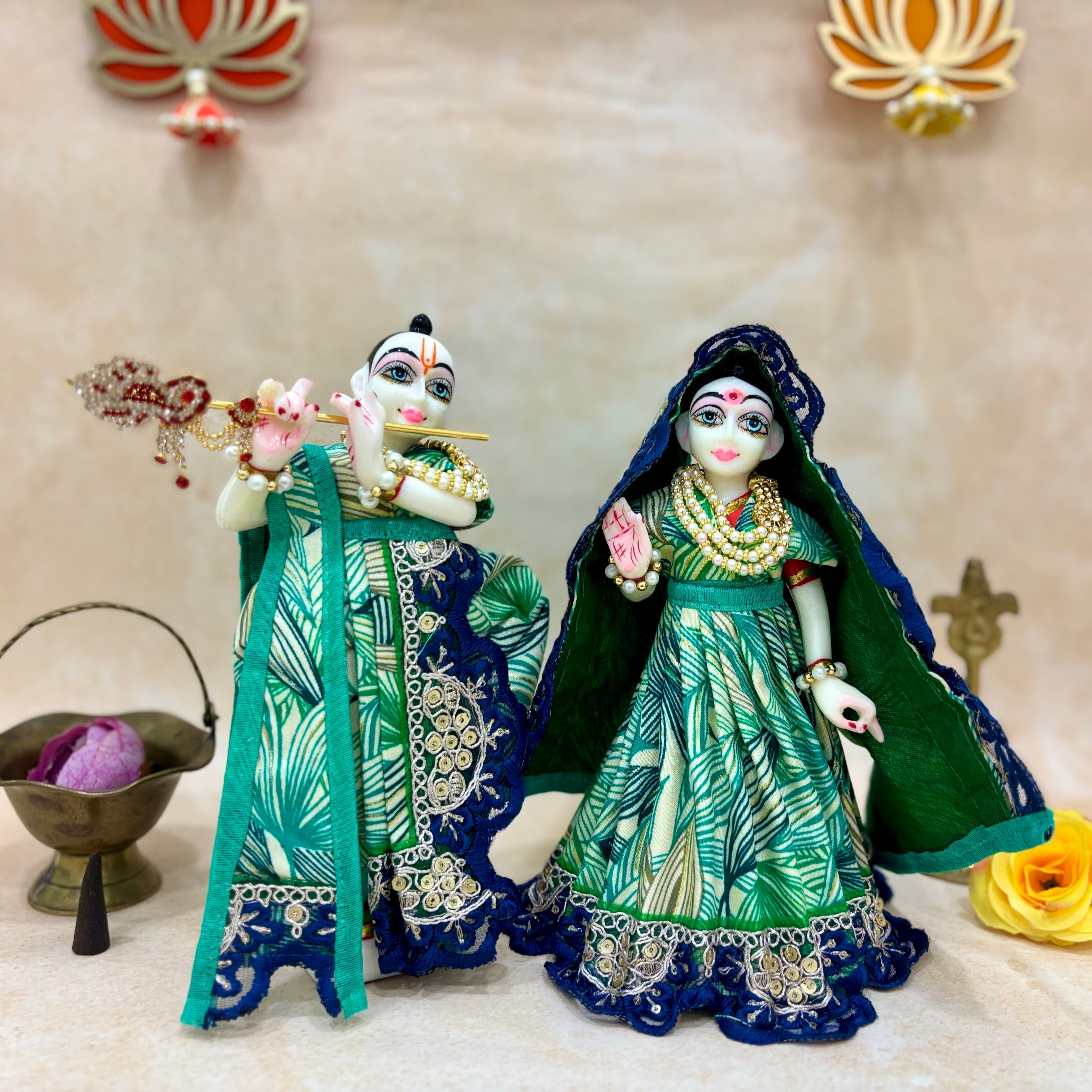 Neel Preet  Radhe Krishna Dress
