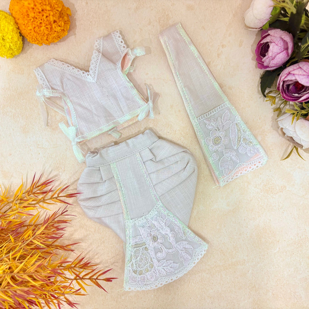 Shwet Preet Radhe Krishna Dress