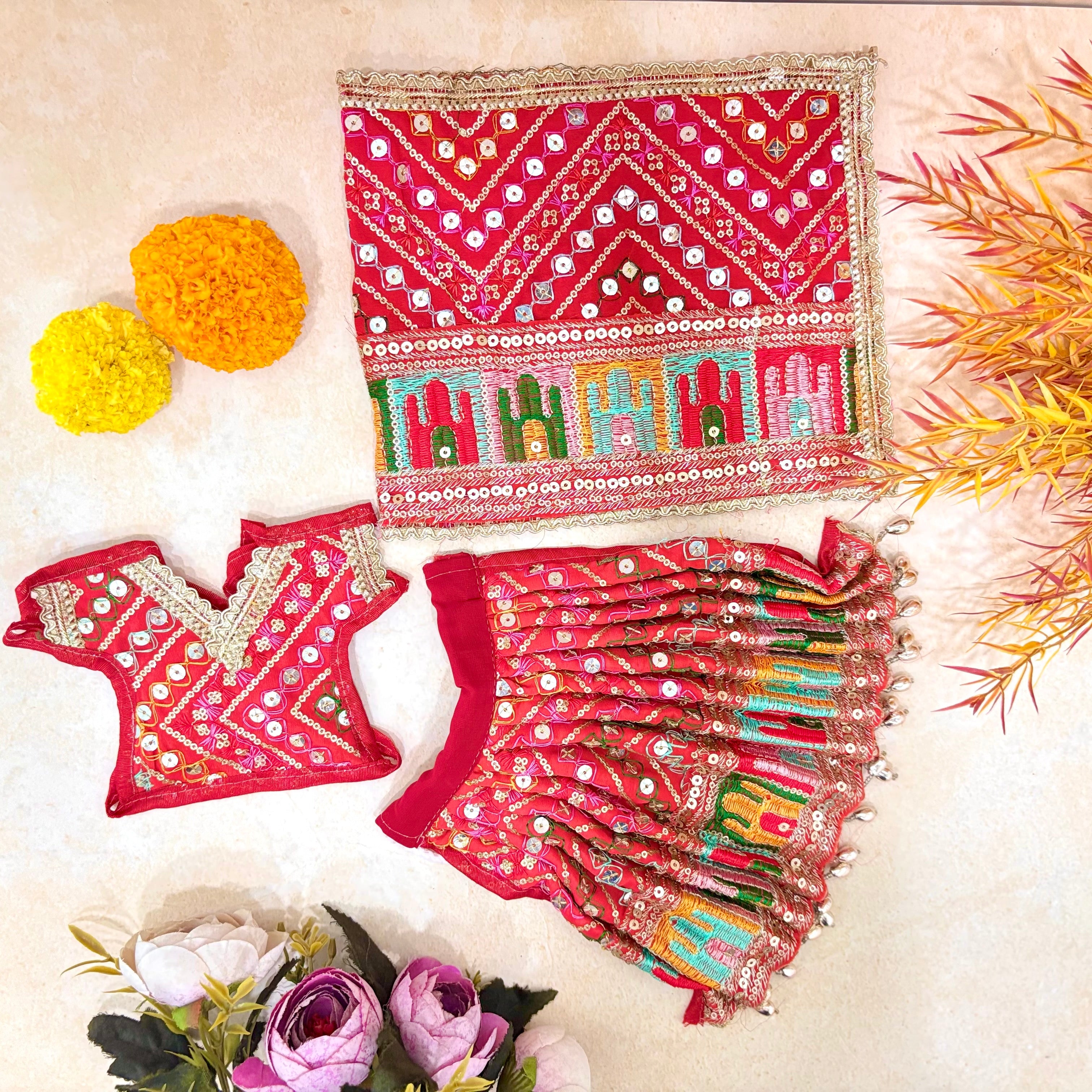 Rang Utsava Radhe Krishna Dress