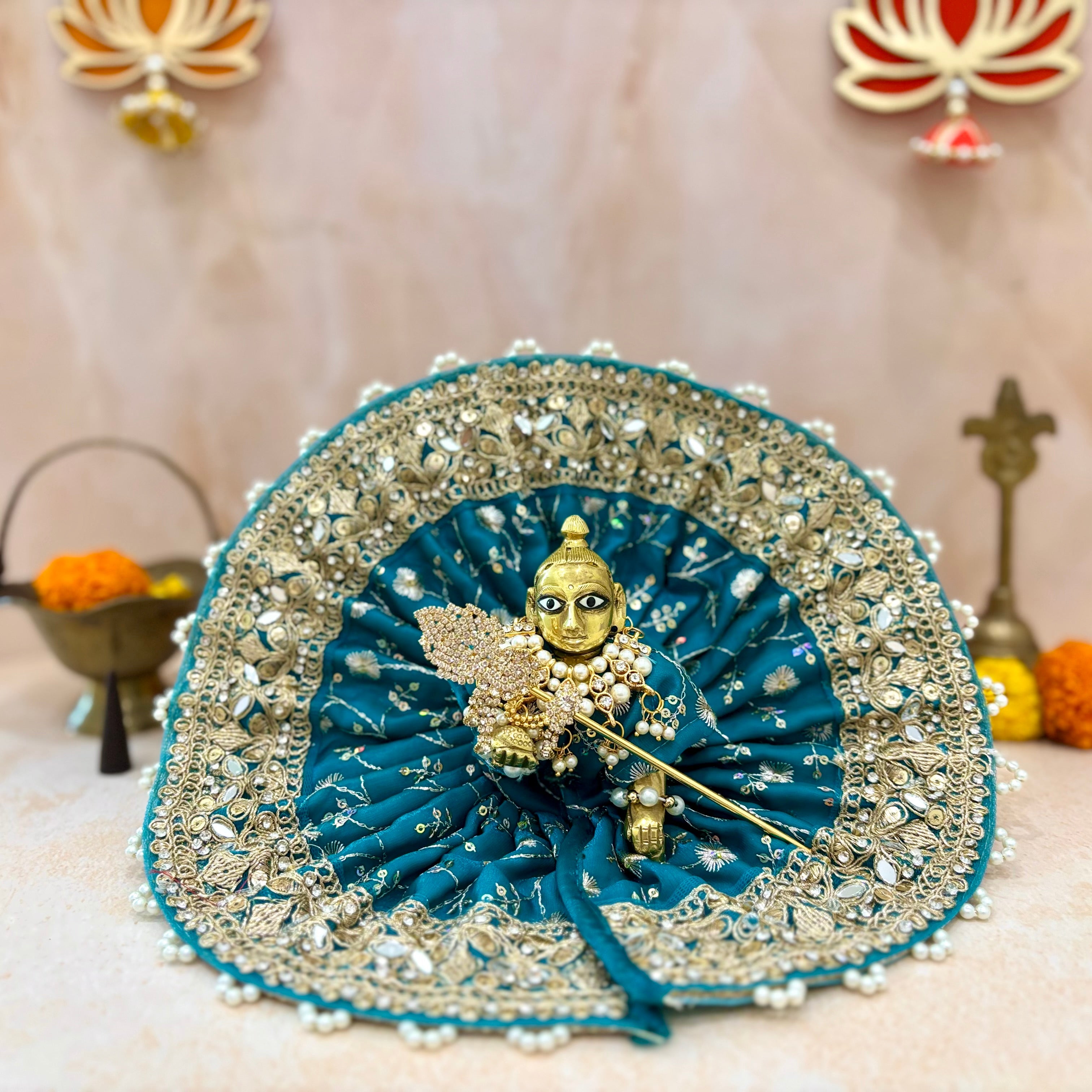 Neel Madhavi Laddu Gopal Dress (Pack of 2)