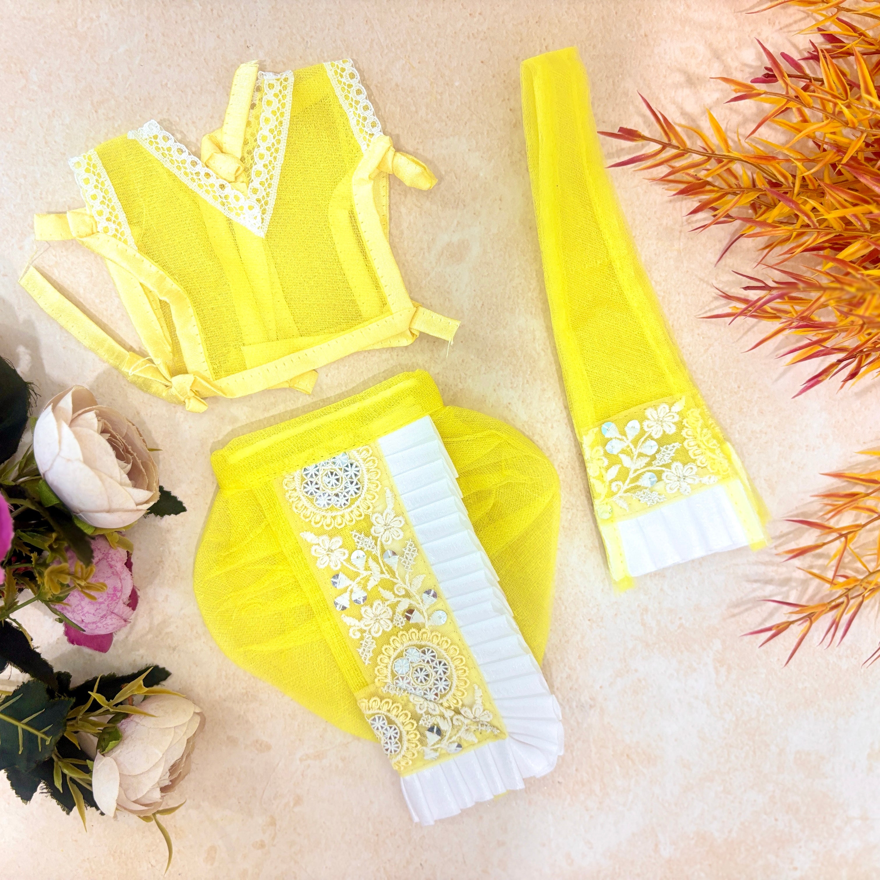 Kanak Sakhi Radhe Krishna Dress