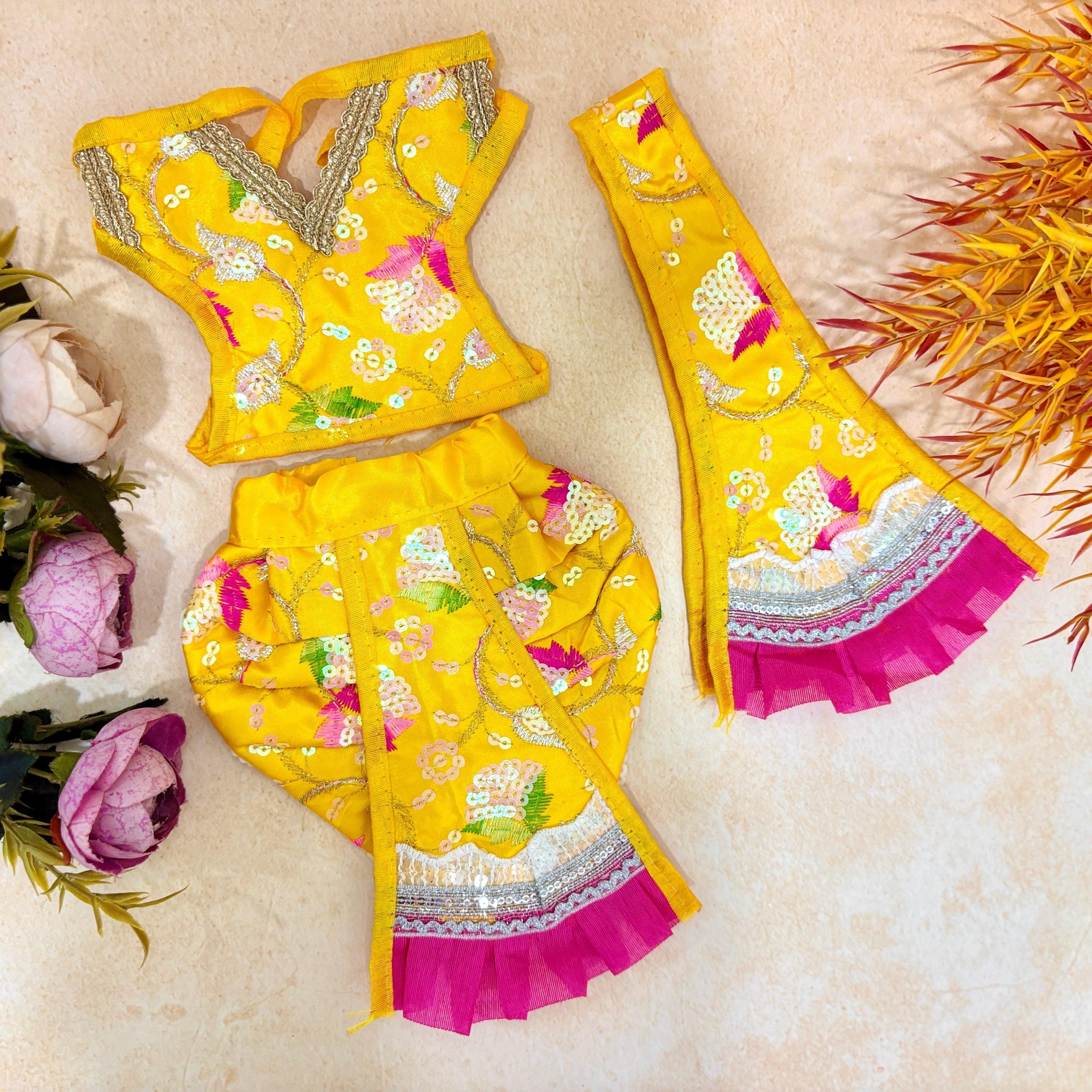 Suryavallabh Radhe Krishna Dress