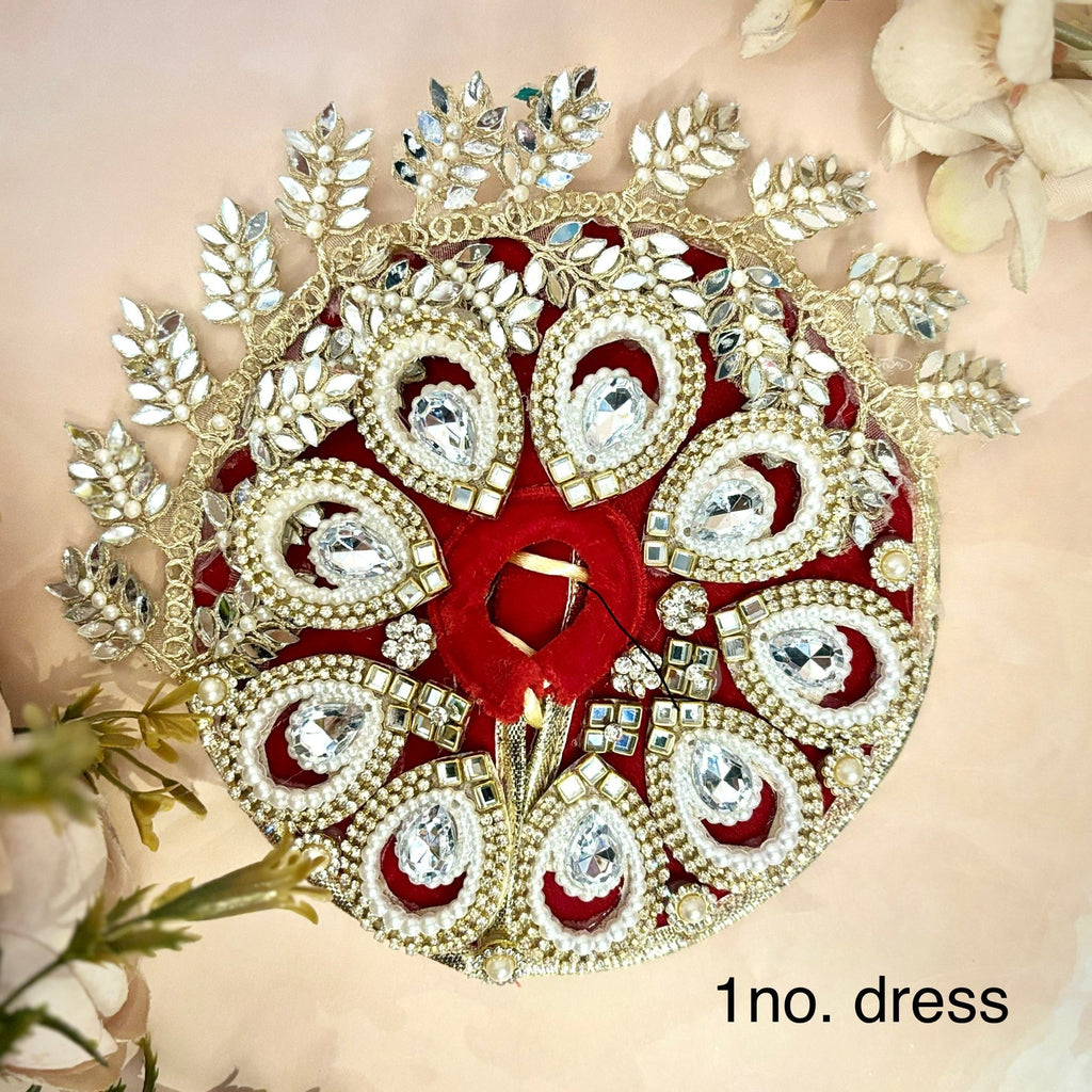 Rajwadi Velvet Laddu Gopal Dress