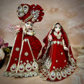 Rajwadi Radha Krishna Dress