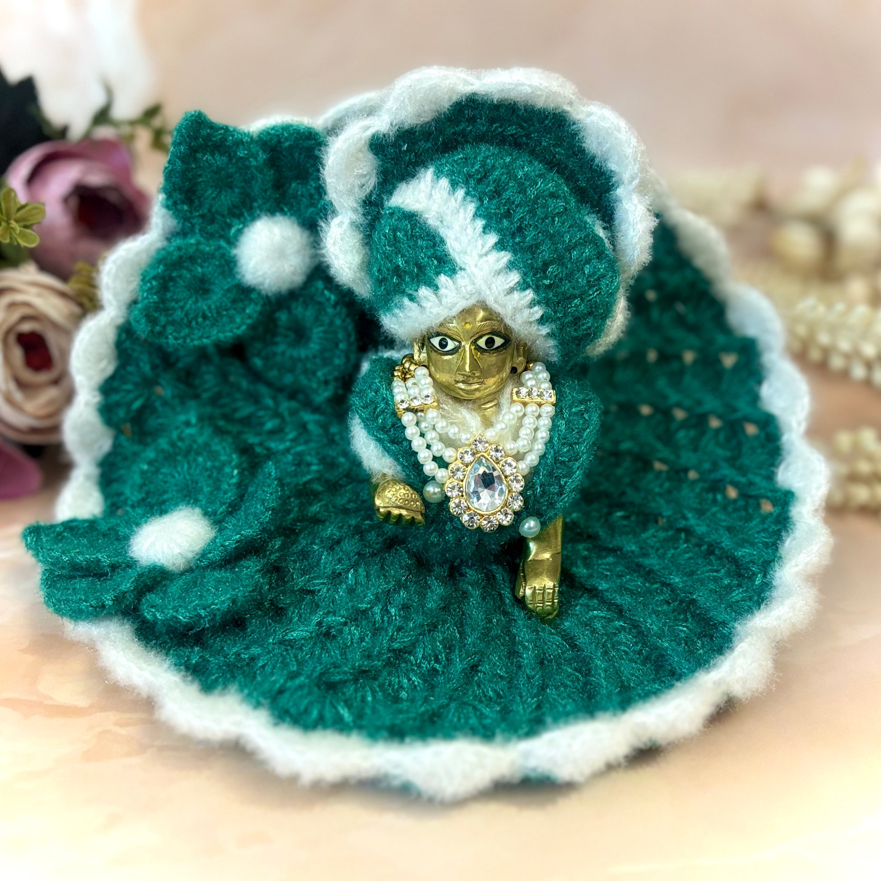 Rajsi Woollen Laddu Gopal Dress