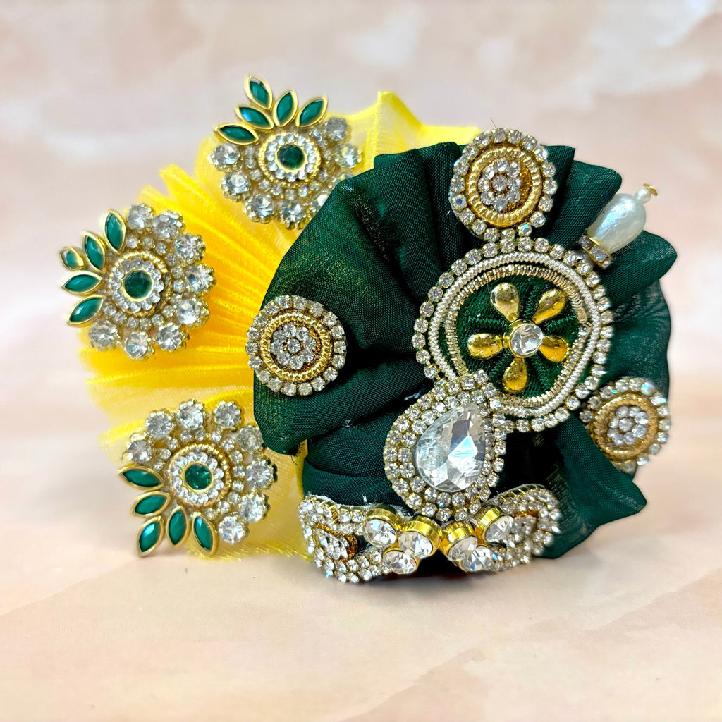 Peet Harit Yellow Laddu Gopal Dress