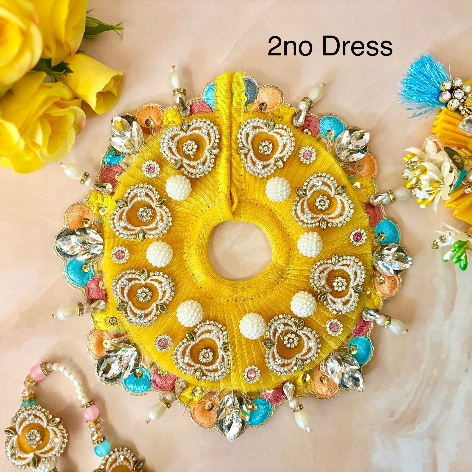 Peetambar Laddu Gopal Dress