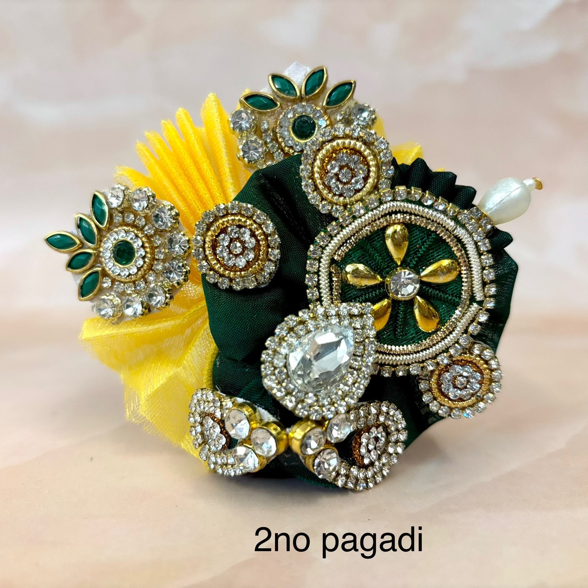Peet Harit Yellow Laddu Gopal Dress