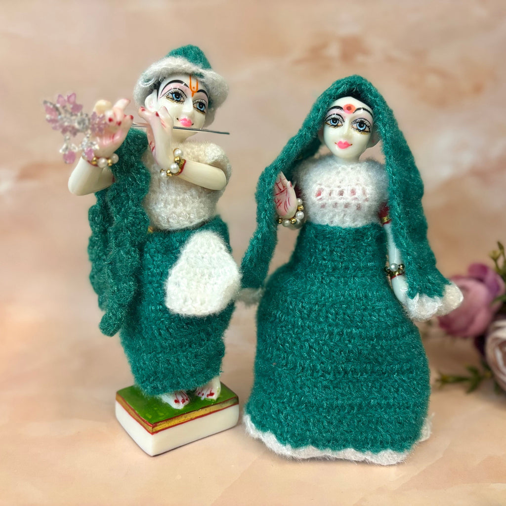 Rajsi Woollen Radhe Krishna Dress