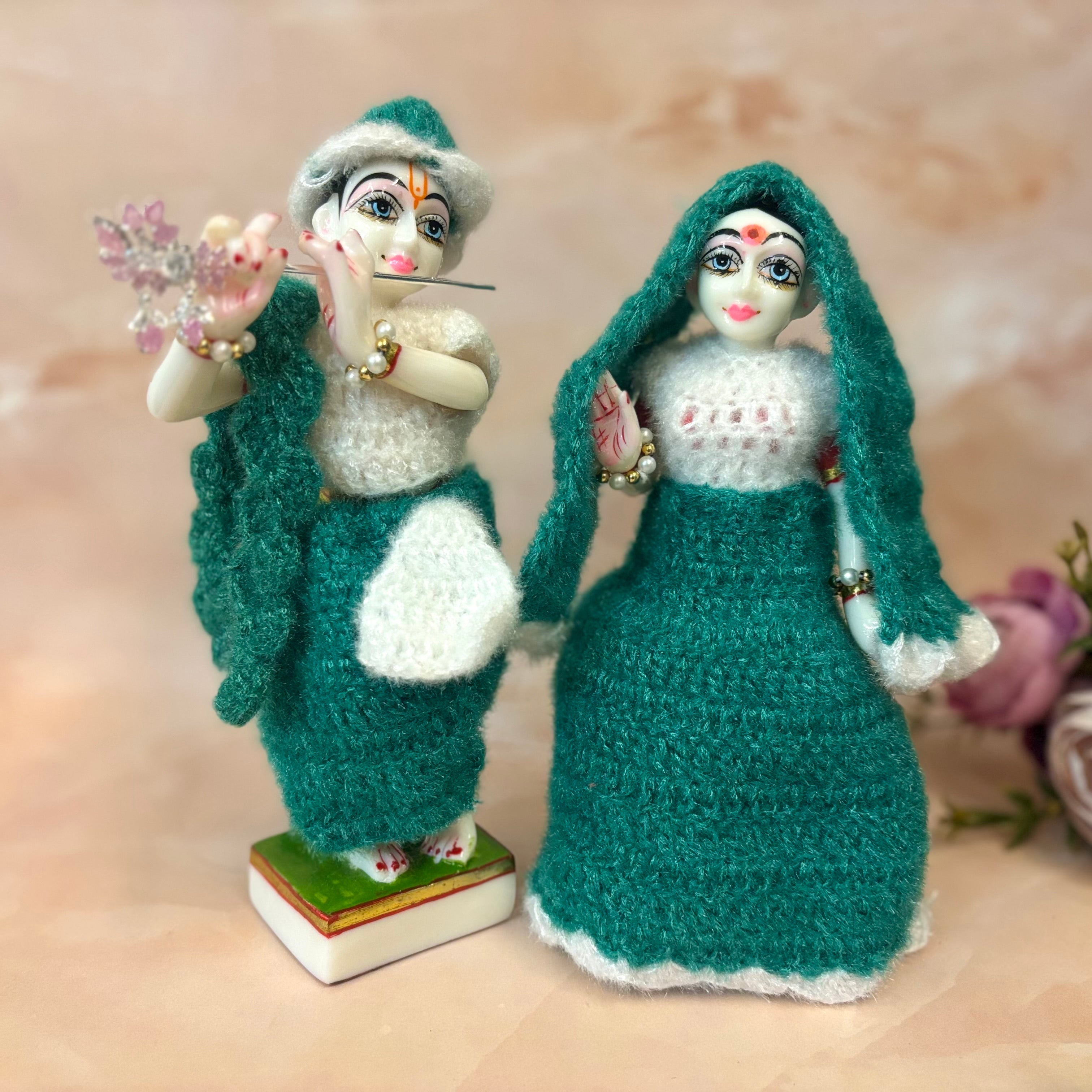 Rajsi Woollen Radhe Krishna Dress