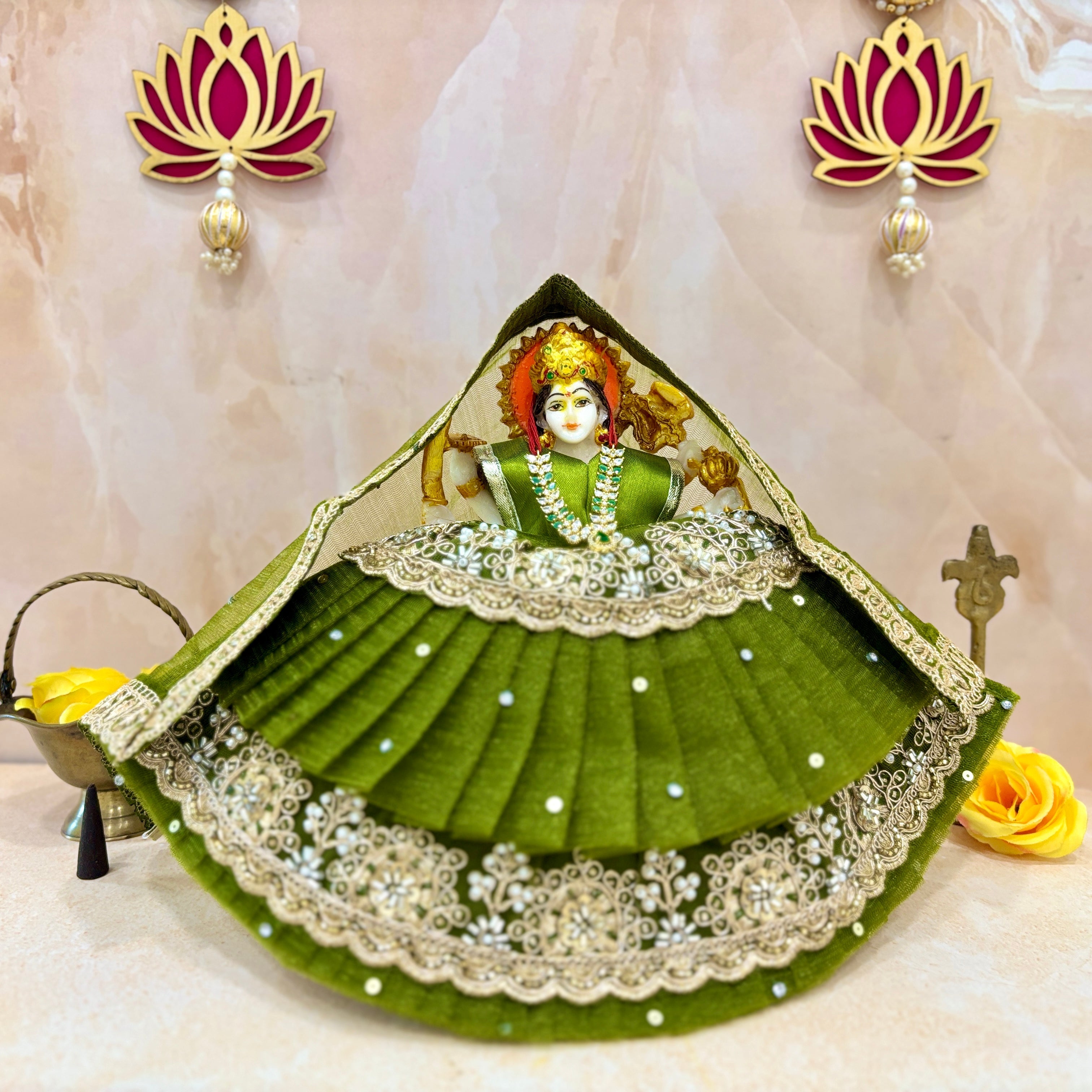 Harit Shakti Mata Rani Dress