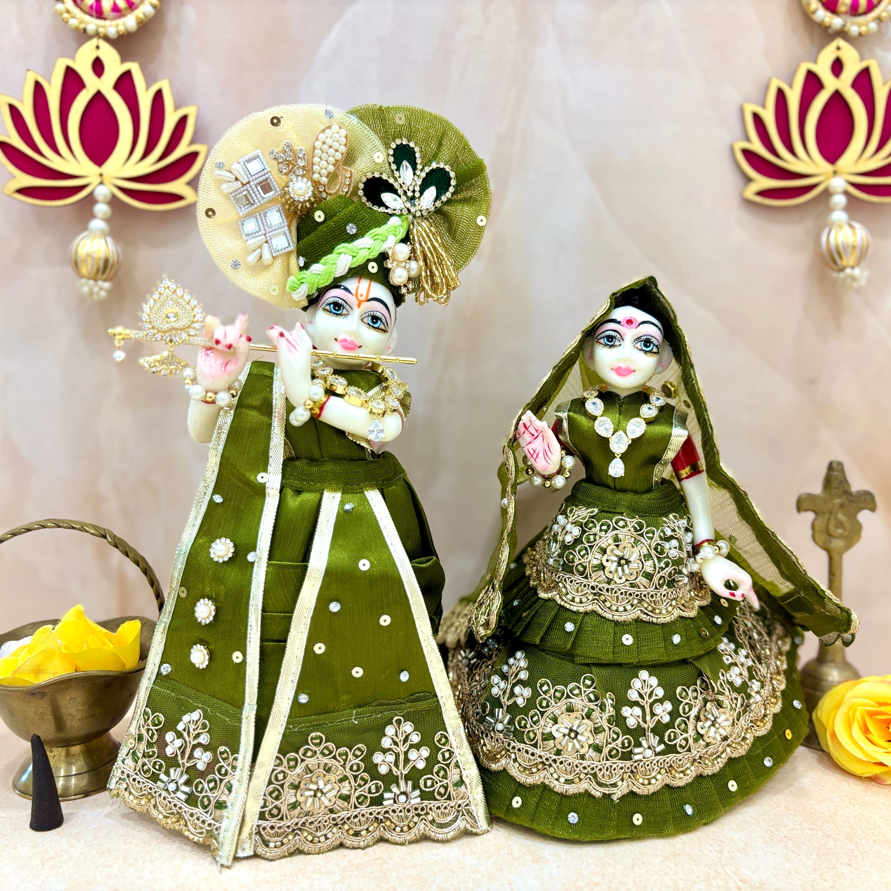 Harit Shakti Radhe Krishna Dress
