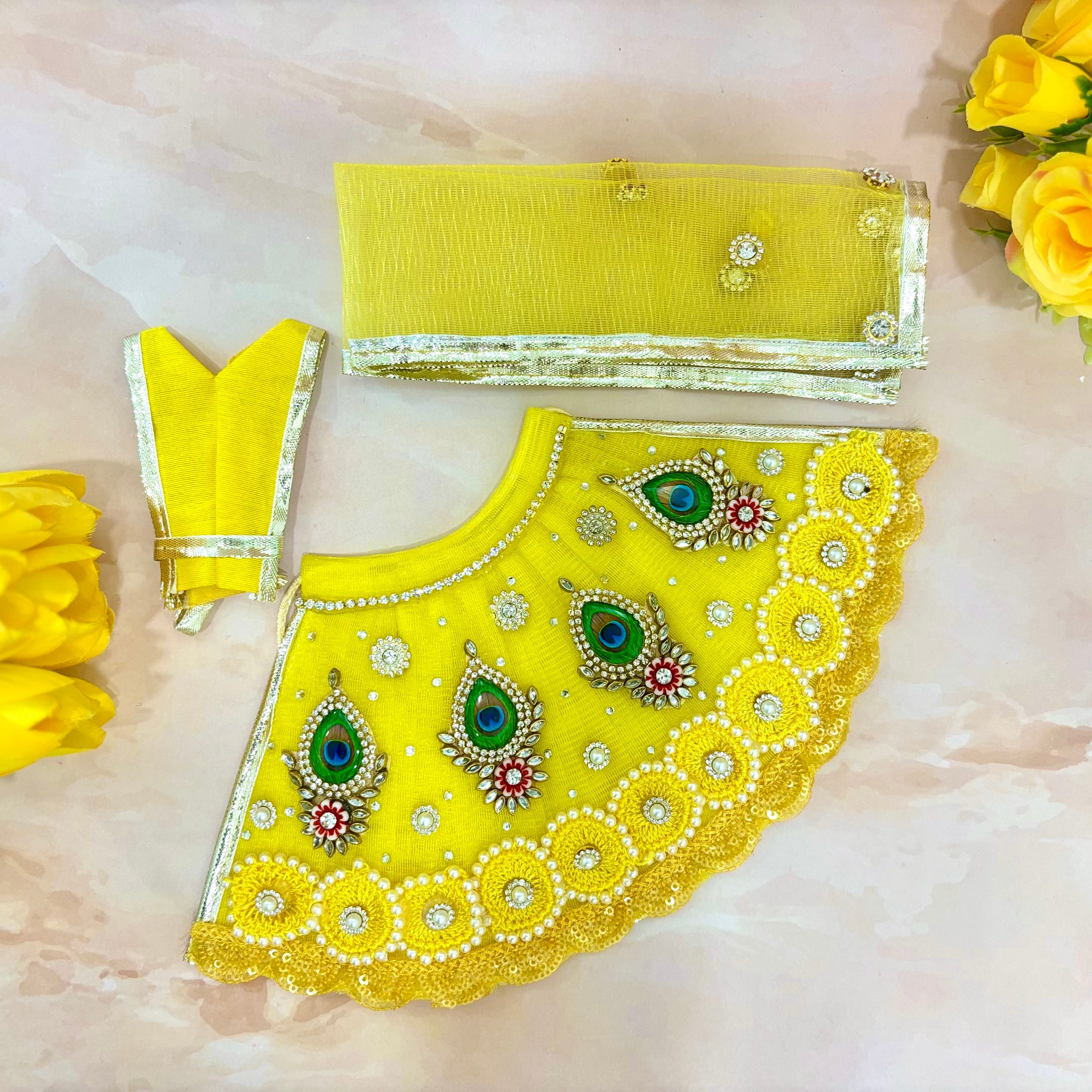 Kanak Radhe Krishna Dress
