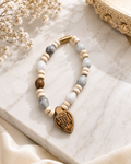 Laddu Gopal Vaijanti Mala with Radha Krishna Pendant