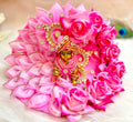 Light Pink Rose Laddu Gopal Dress