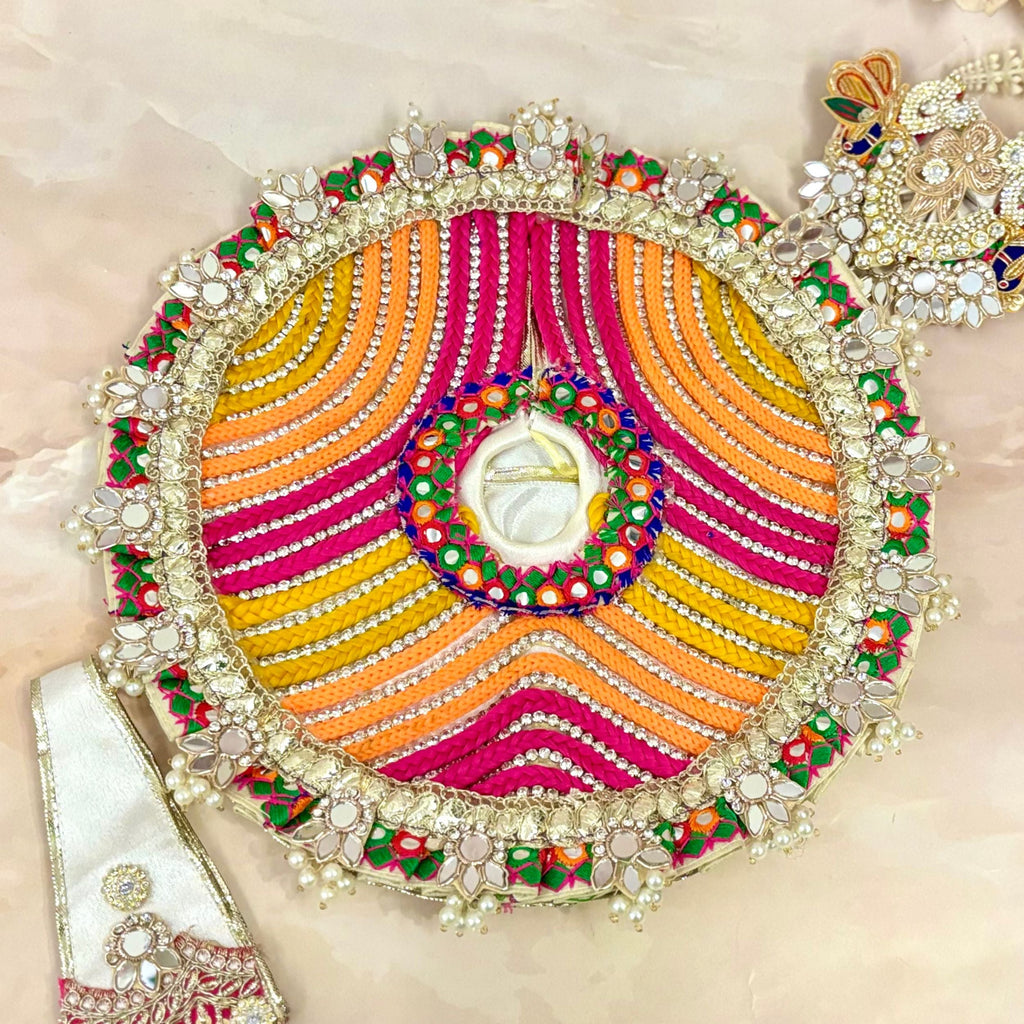 Multi-color Laddu Gopal Dress