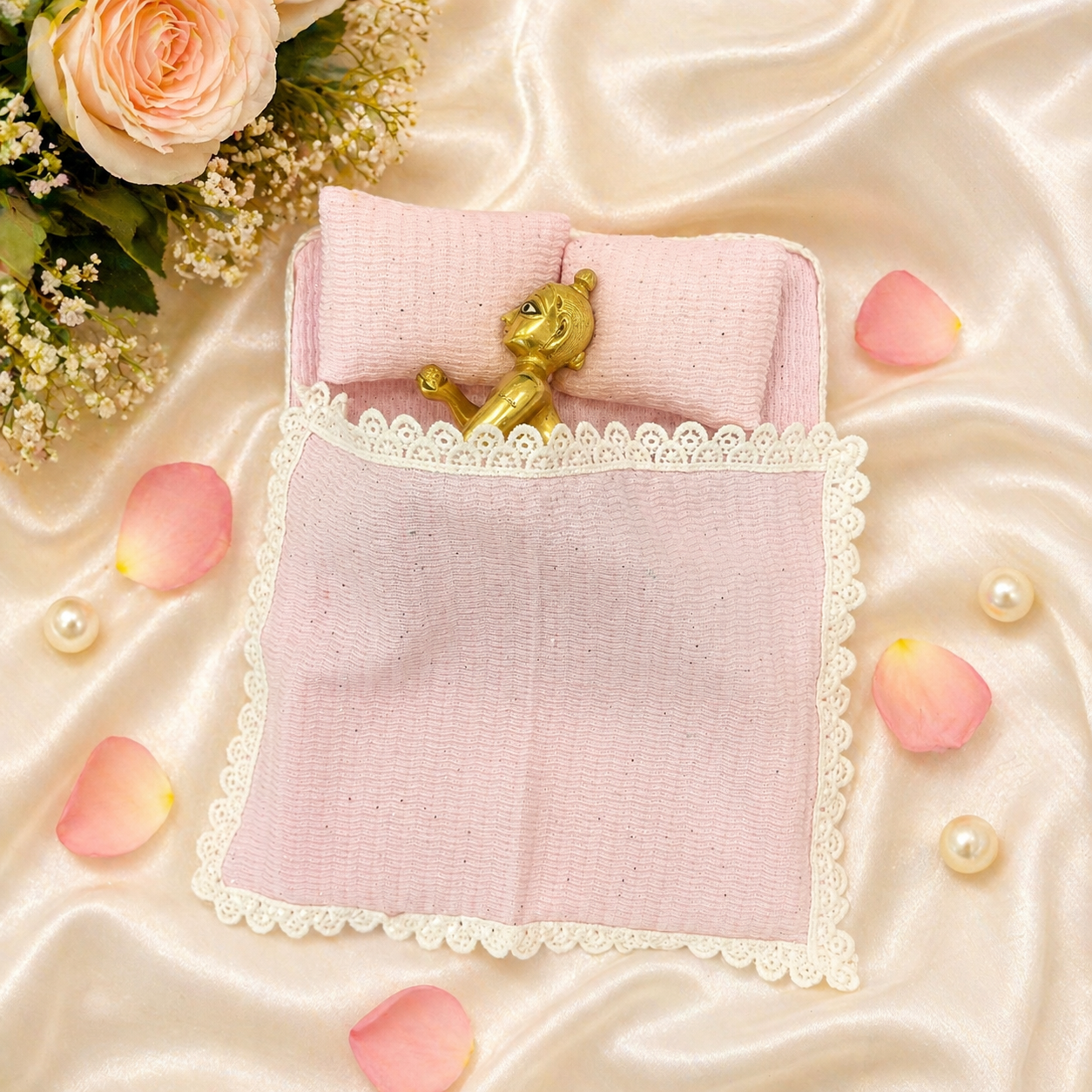 Gopal Aasan Laddu Gopal Bedding Set