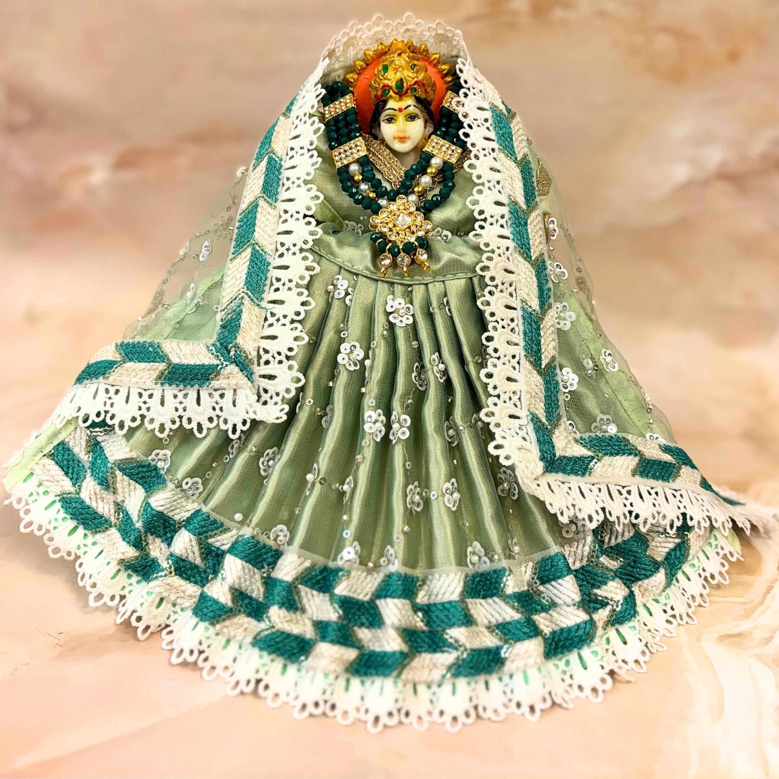 Karuneshwari Durga Maa Dress